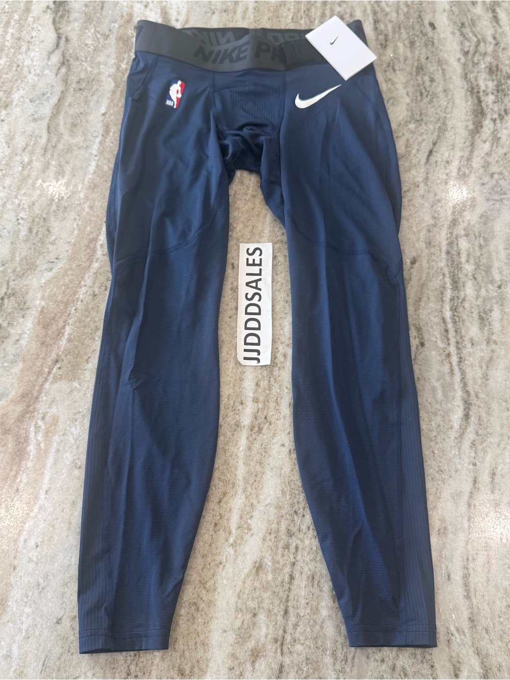 Nike Pro NBA Team Issued 3/4 Compression Tights Navy DN1548-419 Men’s Sizes
New